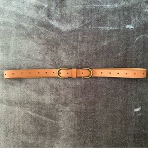 Genuine leather belt